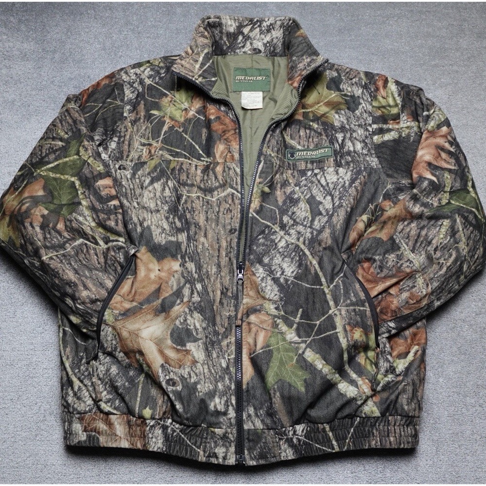 Vintage Medalist Huntgear Mossy Oak Break-up Camo Thinsulate WeatherMax XL 26x29